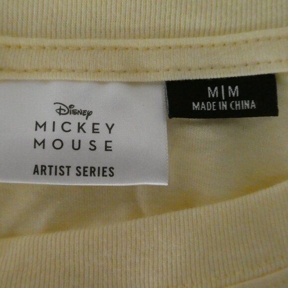 Disney Mickey Mouse Artist Series Medium T -Shirt - Picture 5 of 7